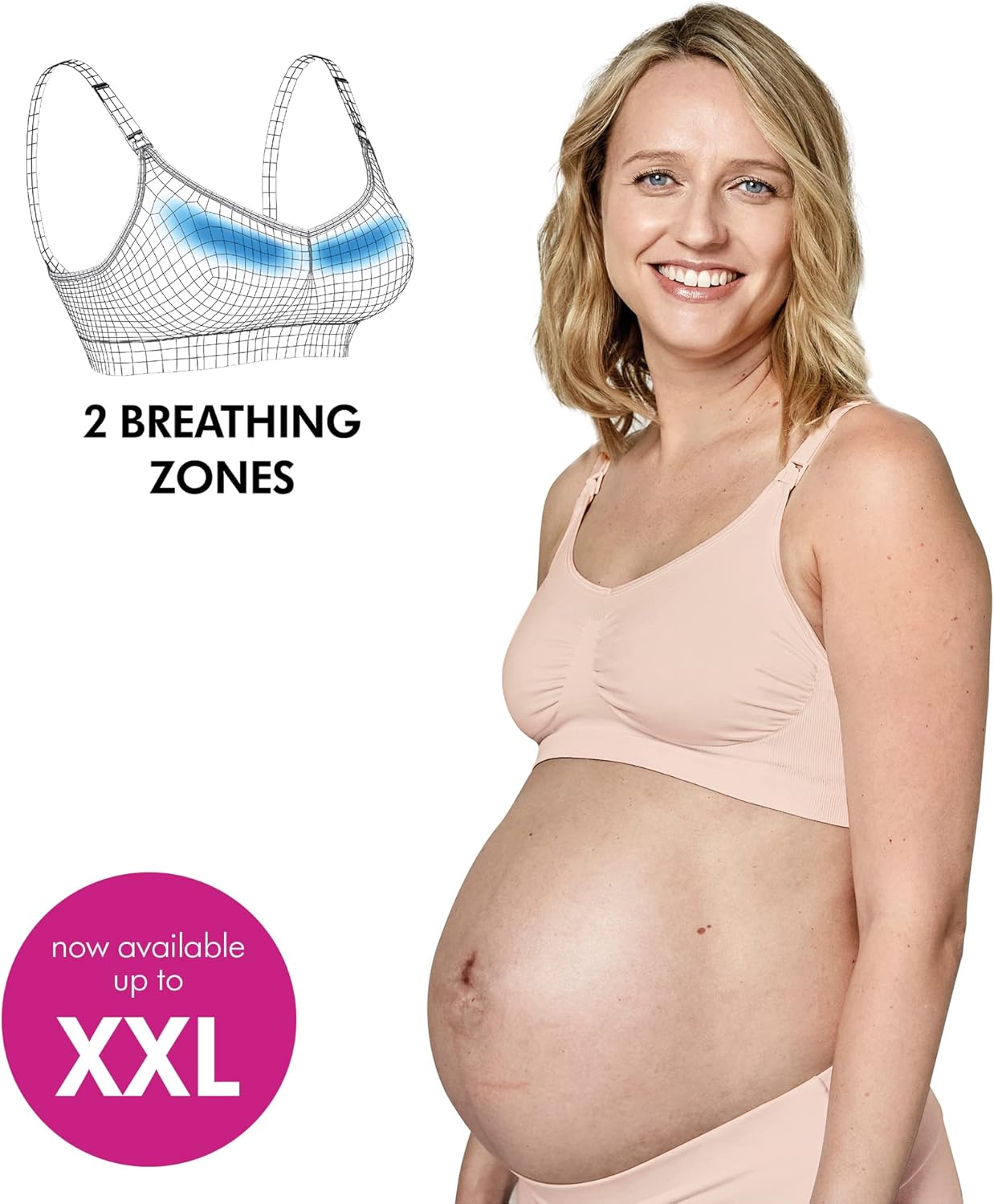 MEDELA KEEP COOL ULTRA sutien de alăptare fără cusături XL