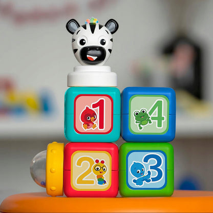 BABY EINSTEIN Connectables Add & Stack klocki magnetyczne 6 sztuk
