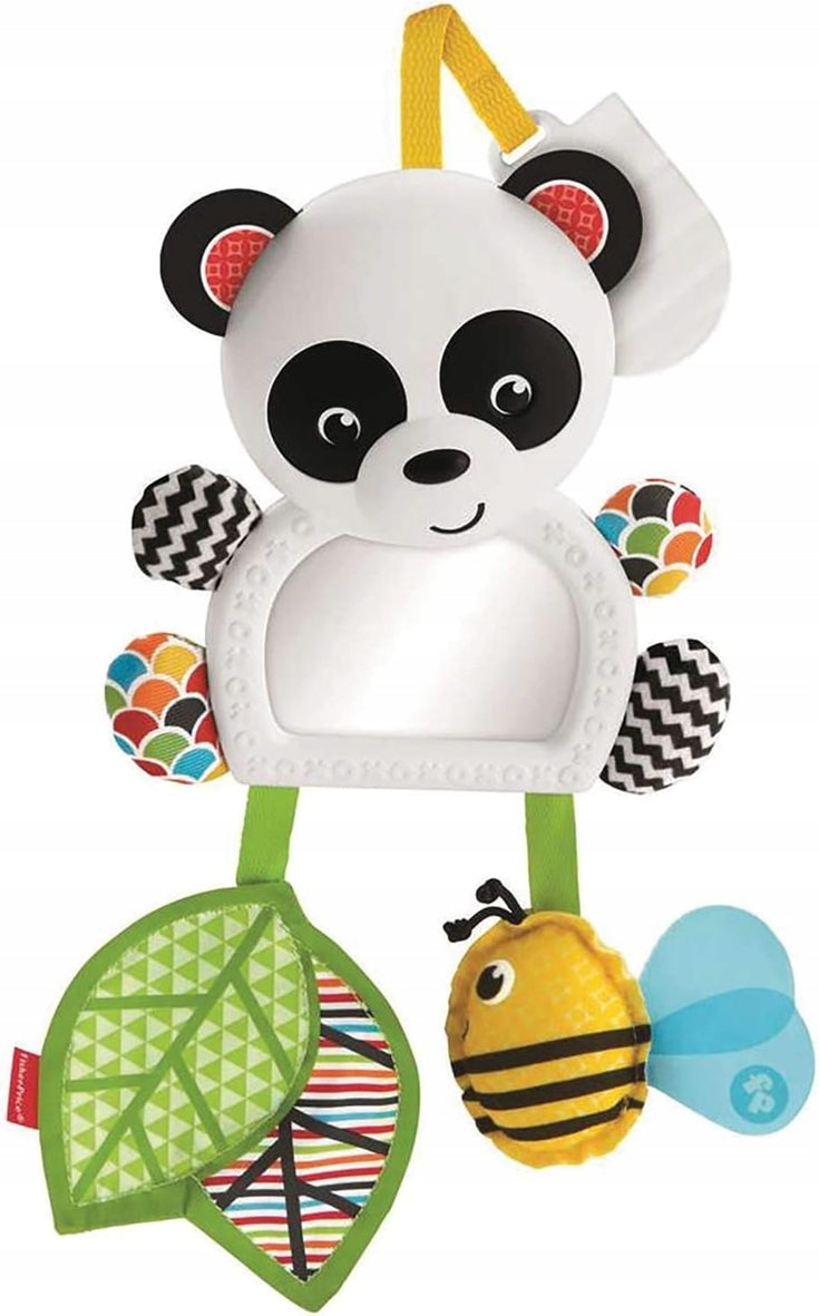 FISHER-PRICE FGH91 zawieszka z grzechotką do wózka, fotelika 37 cm PANDA