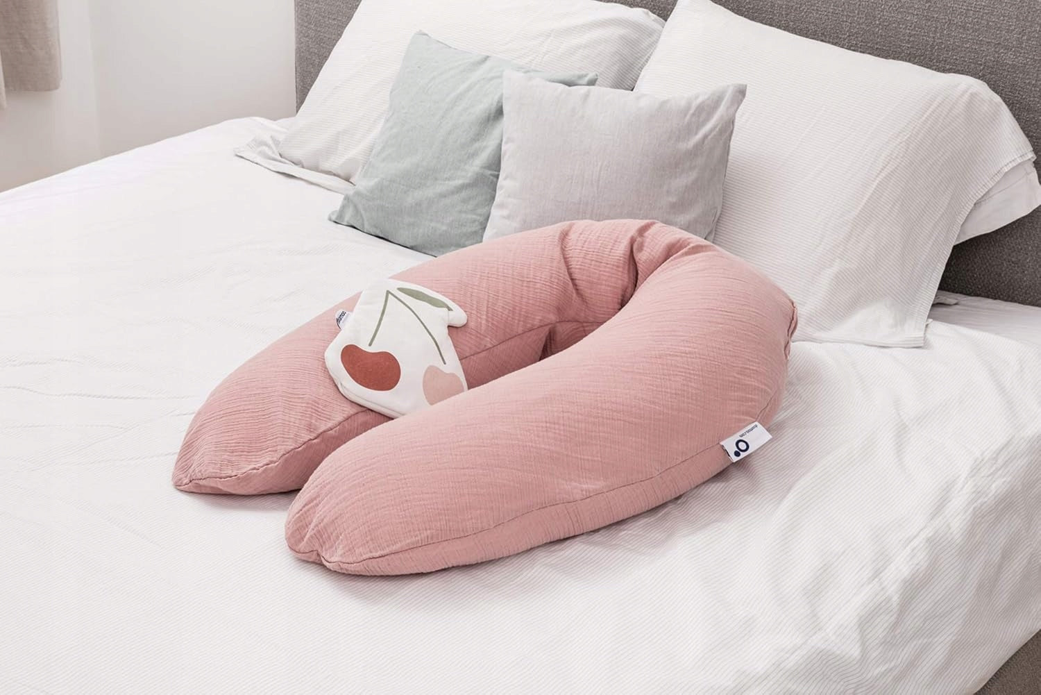 DOOMOO Comfy Big Cover cover for a 190 cm pregnancy pillow ORGANIC COTTON