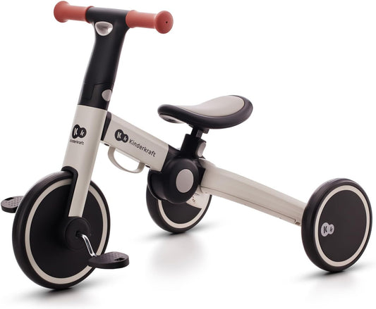 KINDERKRAFT 4TRIKE tricicletă 3în1 pentru copii 12 luni+