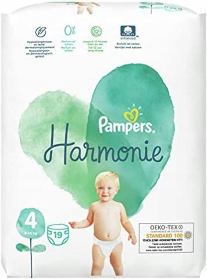 PAMPERS HARMONIEdisposable nappies size 49-14kg19 pcsNEW condition