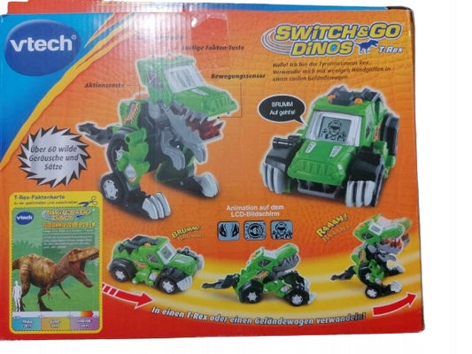 VTECH Switch&Go Dinos TRANSFORMERS în limba germană