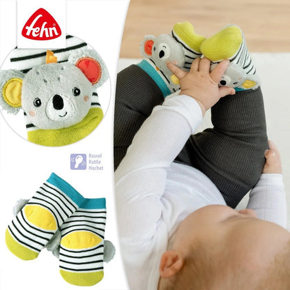 Fehn Koala rattle socks