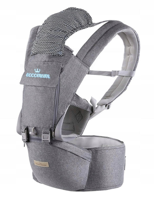 ECCOMUM ergonomic carrier with hip belt 6in1