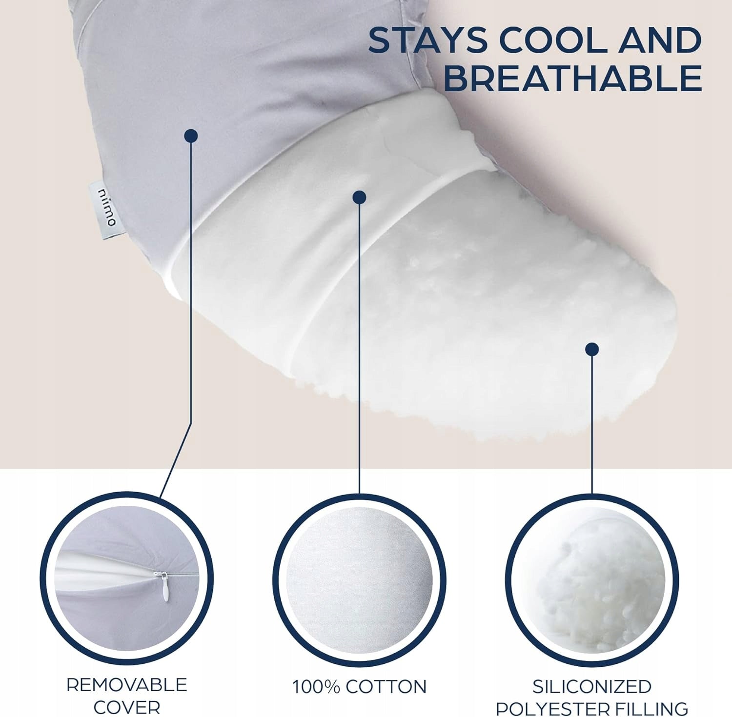 NIIMO pillow cushion