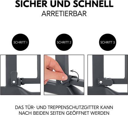 HAUCK Clear Step Autoclose 96-101CMstair gatecolour as on first photoGood, new condition, replacement