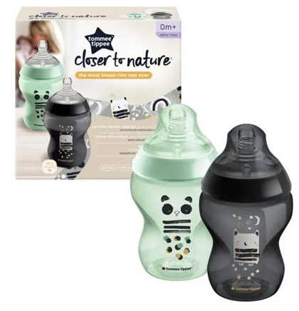 TOMMEE TIPPEE biberon closer to nature 260ml x2