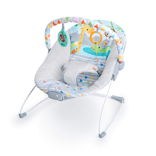 Bright Starts Safari Fun balansoar pentru bebeluși