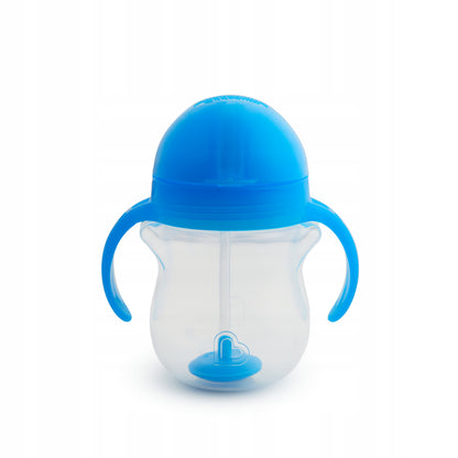 MUNCHKIN Tip&Sip cană anti-vărsare 6luni+ 207ml pai ponderat