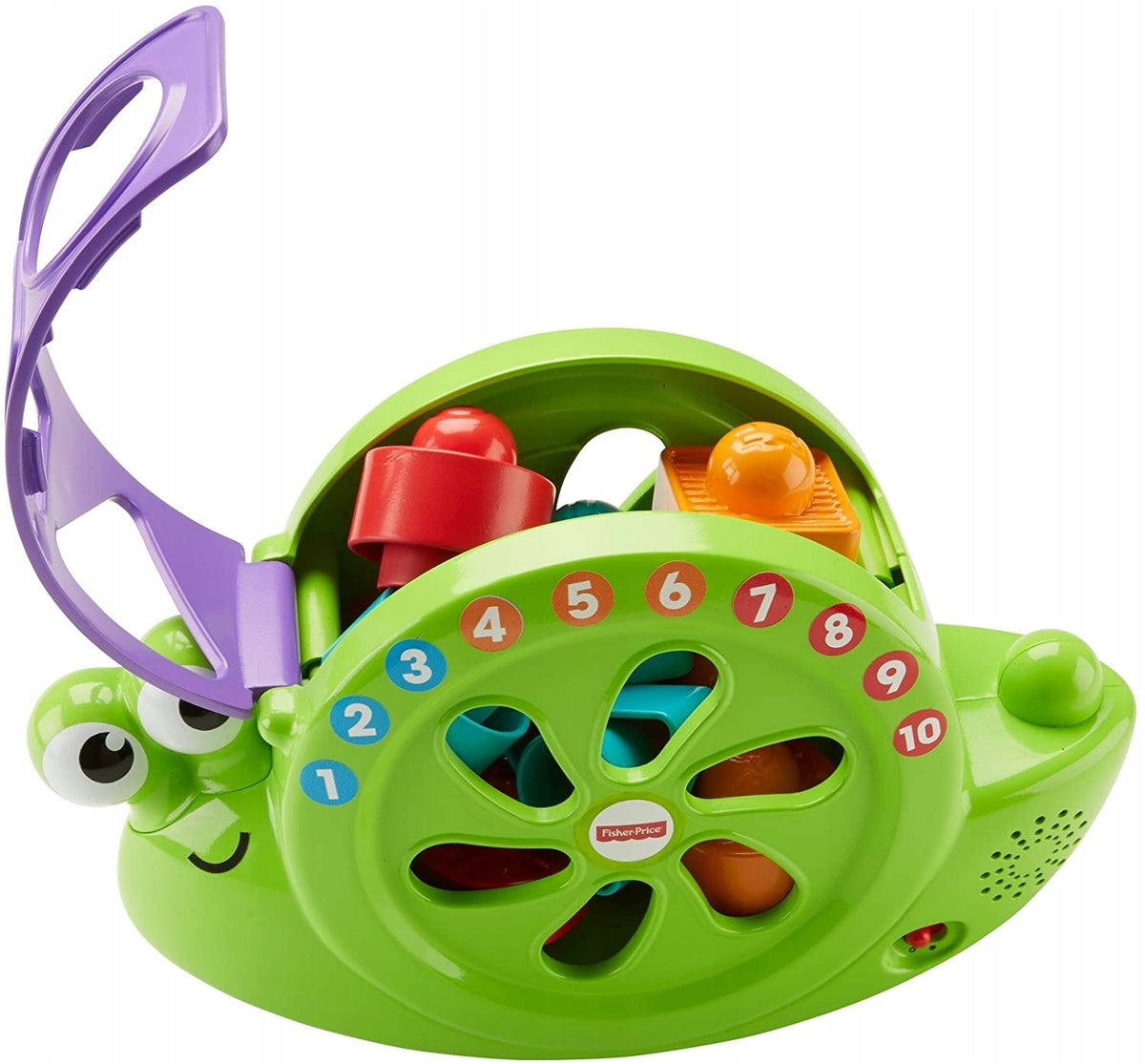 FISHER-PRICE FRB88 interaktívny hudobný slimák, NEMECKÝ JAZYK