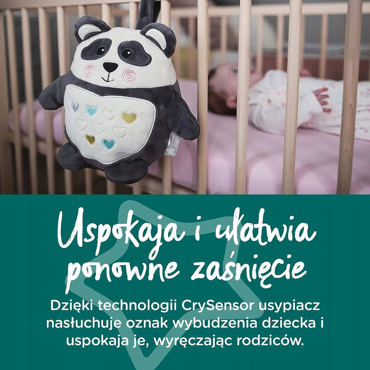 TOMMEE TIPPEE Pip the Panda przytulanka z pozytywką