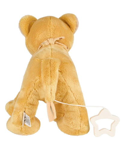 STERNTALER Leul Leo, jucărie de îmbrățișat cu mecanism muzical „Bunicule Nisipos” 24 cm