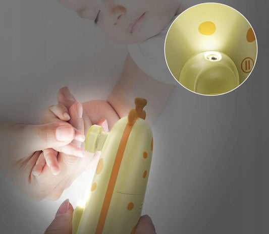MEGAINVO electric nail file with LED light, 10 attachments