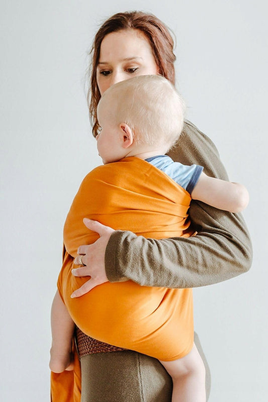 SHABANY écharpe à anneaux pour porter bébé COTON BIOLOGIQUE