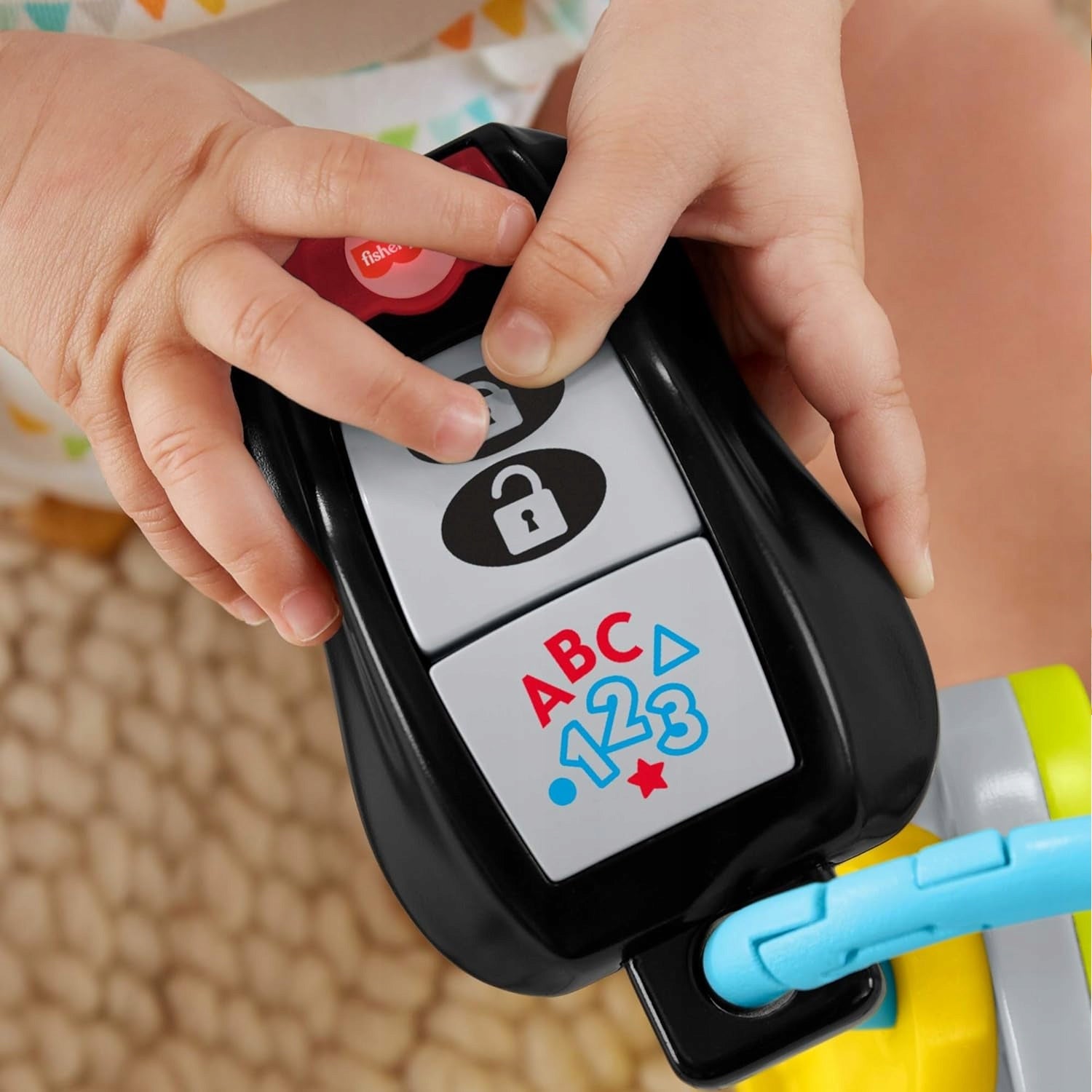 FISHER-PRICE interaktywne kluczyki samochodowe z brelokiem J. NIEMIECKI