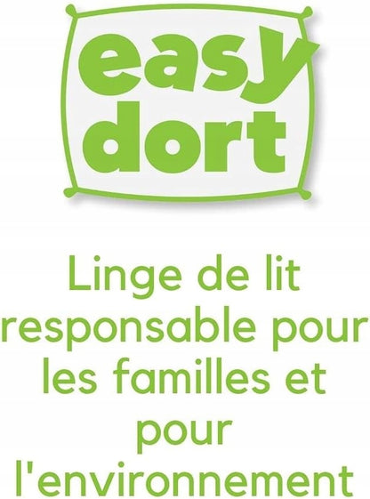 EASY DORT cearșaf din bumbac cu elastic 70 x 160 cm