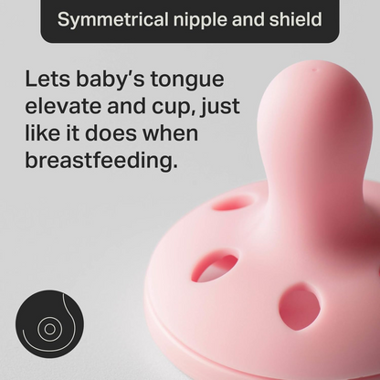 TOMMEE TIPPEE Breast Like smoczek uspokajający x4 0-6msc