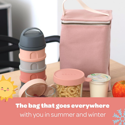 BEABA insulated bag for bottles and food, 15 x 22 cm
