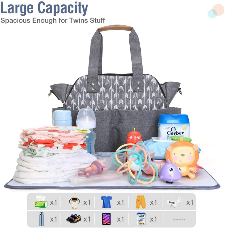 LEKEBABYnappy bag and accessoriescolour as on first photoused condition, cared for