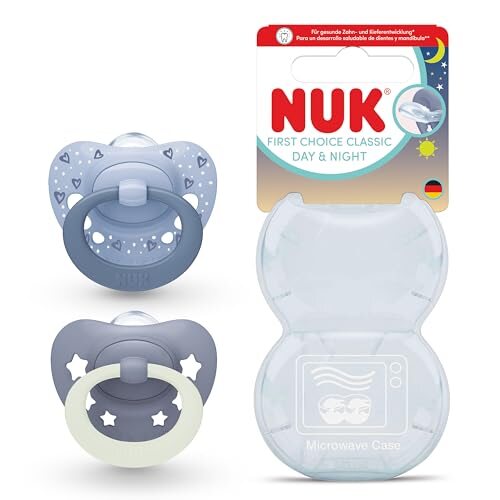 NUK First Choice Classic pacifiers 6-18 months