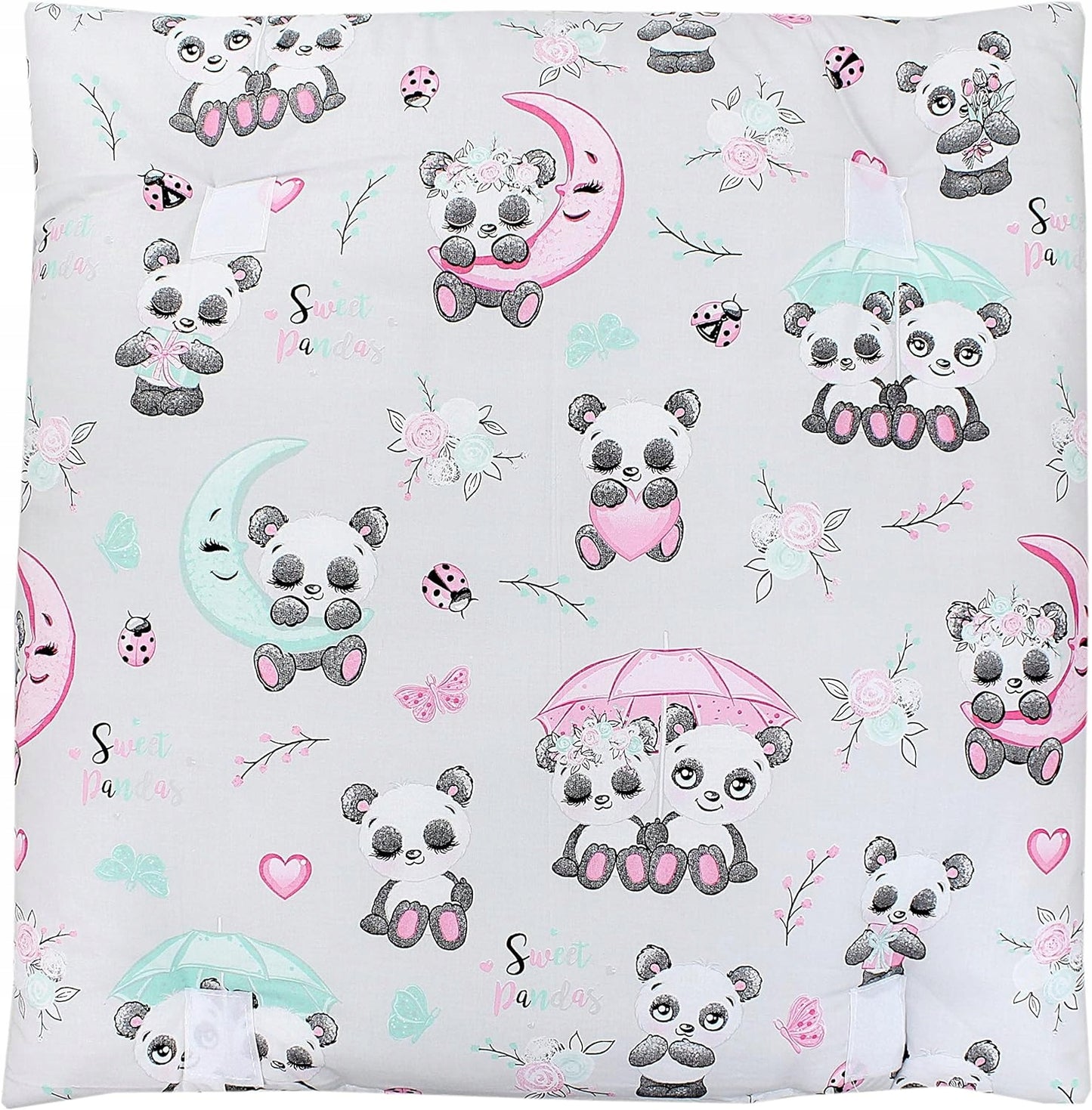 TUPTAM miękki przewijak z pokrowcami x2 75x50 cm