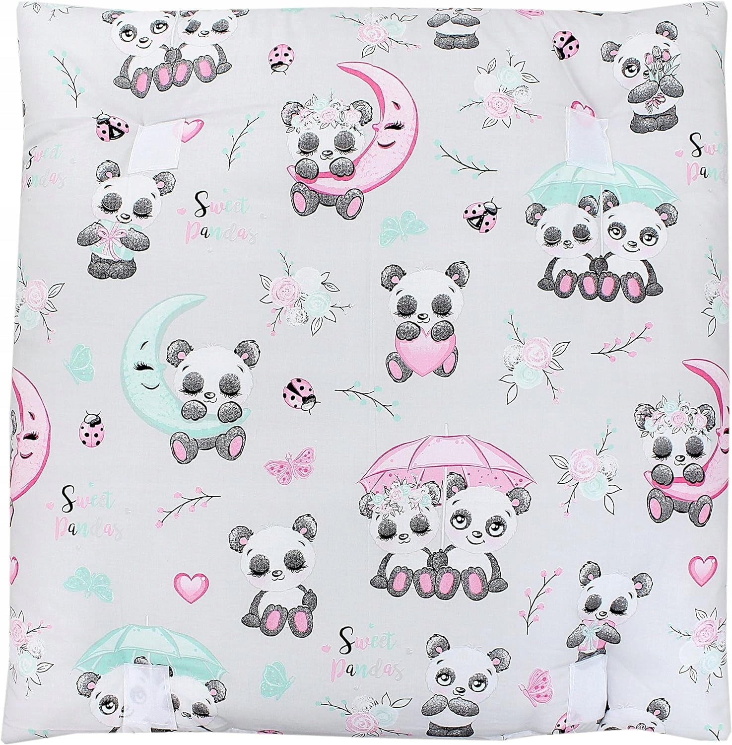 TUPTAM miękki przewijak z pokrowcami x2 75x50 cm