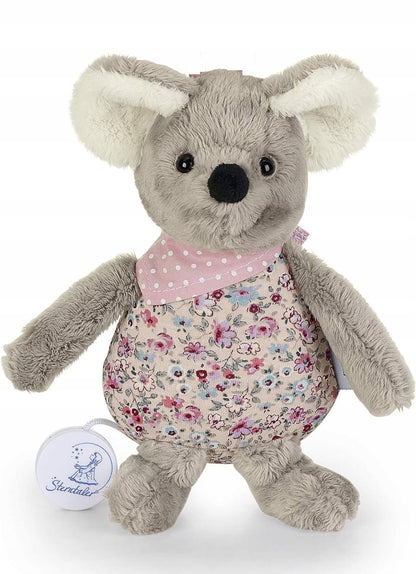 STERNTALER Mabel egér zenélődobozzal, 18 cm „O
