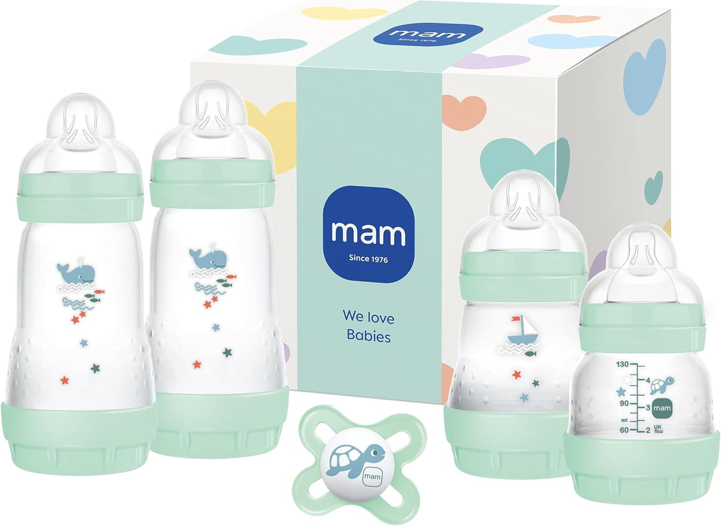 MAM Easy Start zestaw butelek dla noworodka Anti-Colic 5el.