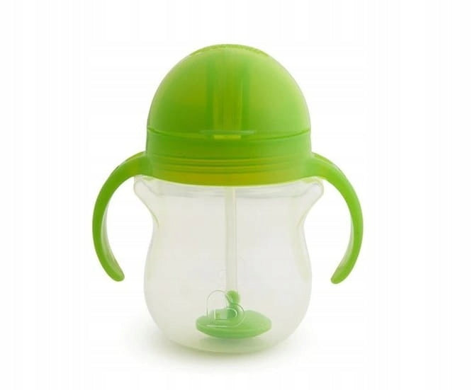 MUNCHKIN Tip&Sip cană anti-picurare 6luni+ 207ml pai ponderat