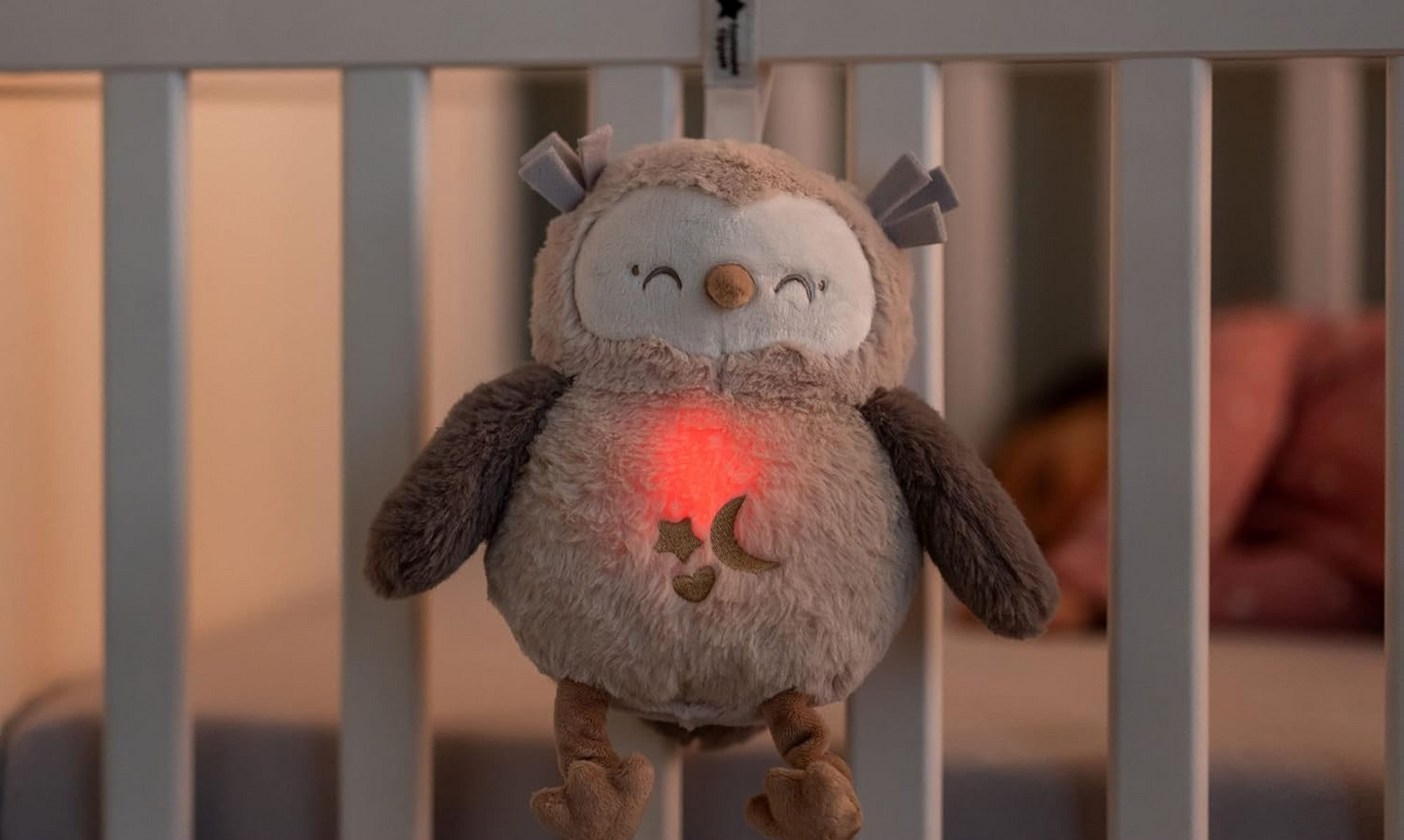 TOMMEE TIPPEE Sowa Ollie Deluxe PRZYTULANKA lampka dźwięki