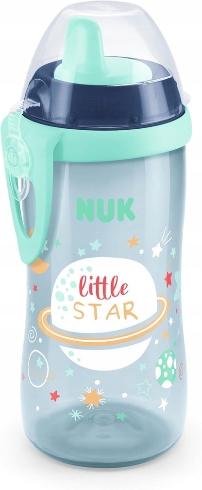 NUK Kiddy Cup biberon fosforescent 300 ml 12 m+ COSMOS
