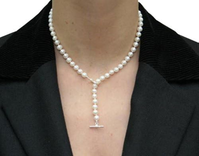 ROBAnecklace and bracelet of cultured freshwater pearlspearl size 5.8 mm - 6.8 mmlength of necklace 42
