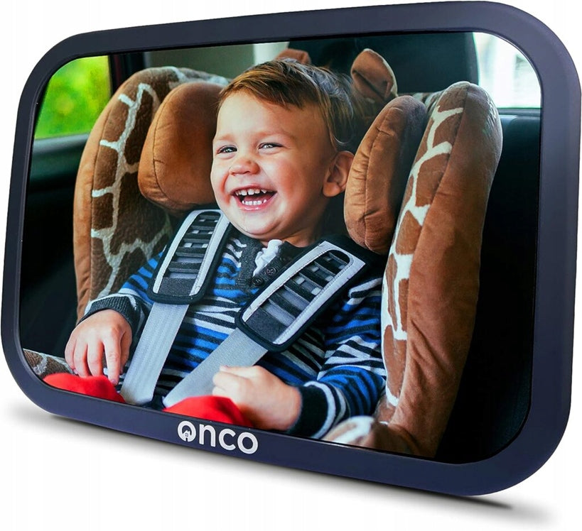 Oglindă auto ONCO pentru supravegherea copilului 17,5 x 24,5 cm