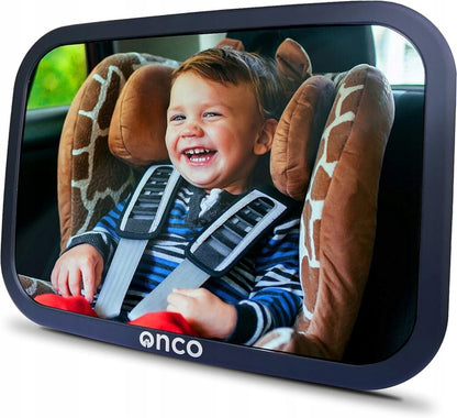 Oglindă auto ONCO pentru supravegherea copilului 17,5 x 24,5 cm