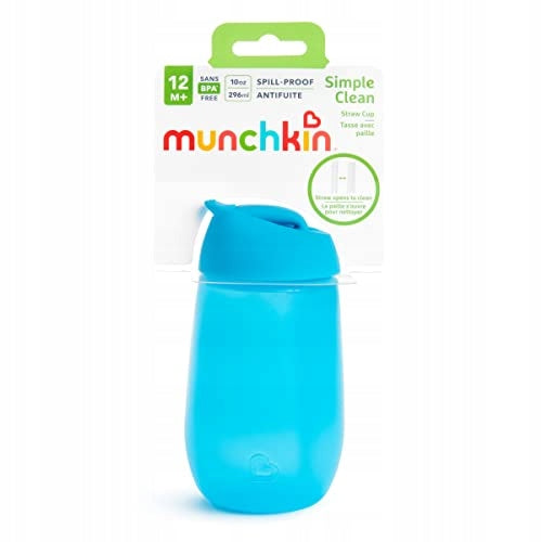 MUNCHKIN SIMPLE CLEAN pohár szívószállal 296ml 12 hónap+
