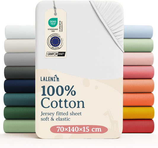 LALENI cearceaf cu elastic 60/120 70/140 x2buc.