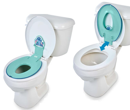 Bright Starts Flip Sit adaptor pentru toaletă Stitch 18m+