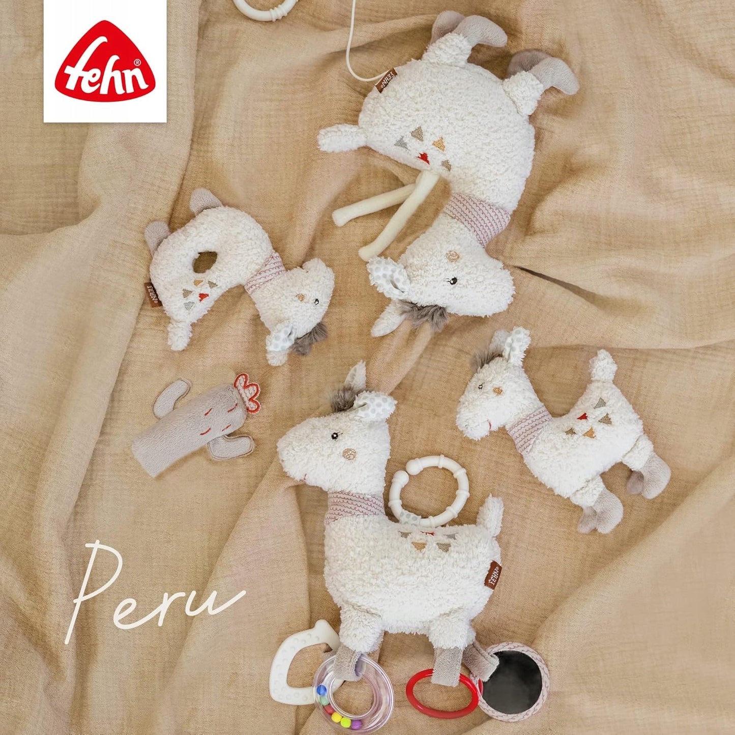 FEHN PERU bath towel with hood