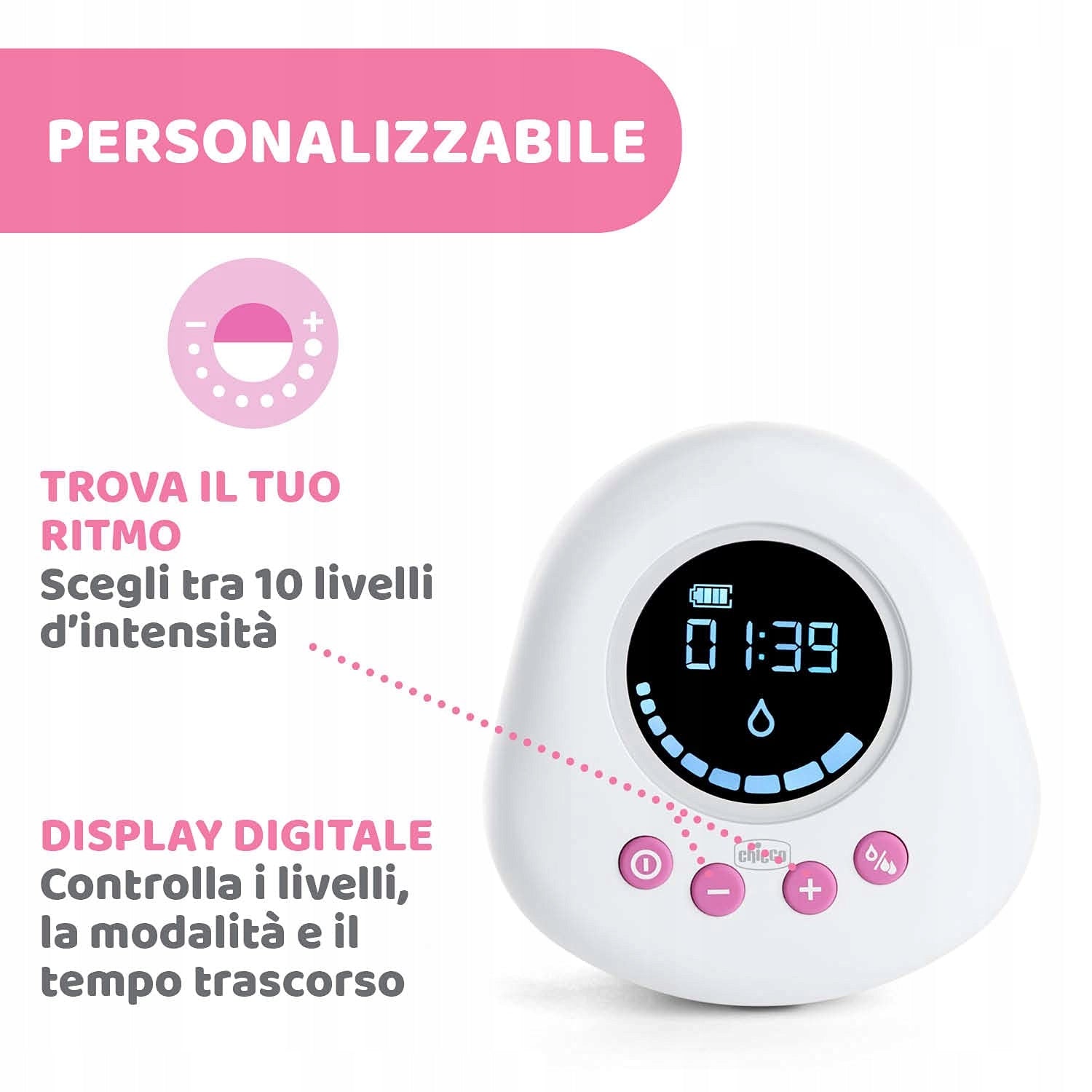 CHICCO NaturallyMe LAKTATOR elektryczny