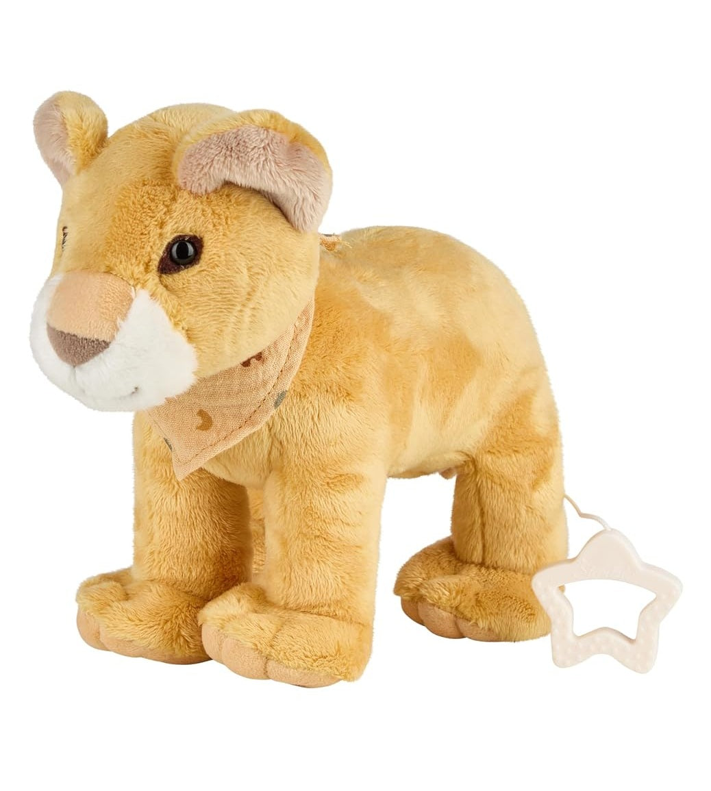 STERNTALER Leul Leo, jucărie de îmbrățișat cu mecanism muzical „Bunicule Nisipos” 24 cm