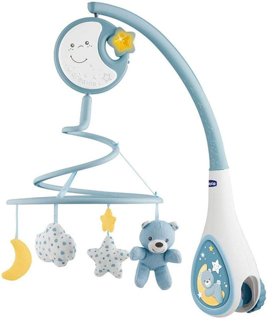 CHICCO Next2Dreams 2 in 1 giostra con melodie e luce notturna ORSO