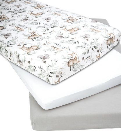 MEDIPARTNERS cearșaf pentru pătuț 60cmx120cm x3