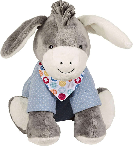 STERNTALER Osiołek Emmi maskotka pluszowa 37 cm "N. szaro-niebieski osiołek do przytulania, nowy