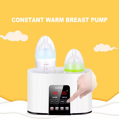 6-in-1 bottle warmer and sterilizer Safety is our top priority, even though there is a warning that it never