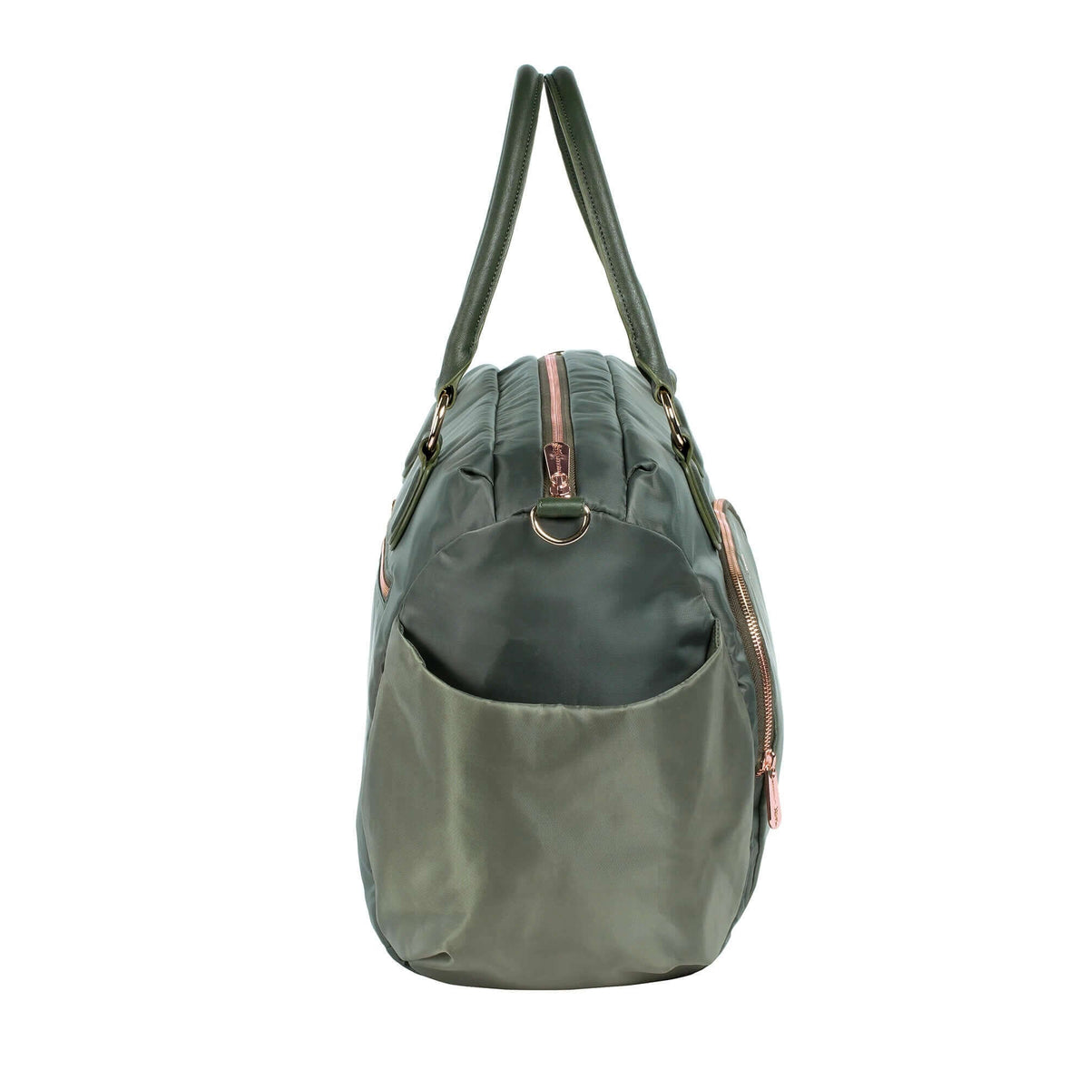 LASSIG Gold Label Avenue OLIWKOWA torba na pieluchy z przewijakiem, oliwkowa, sportowo-elegancka