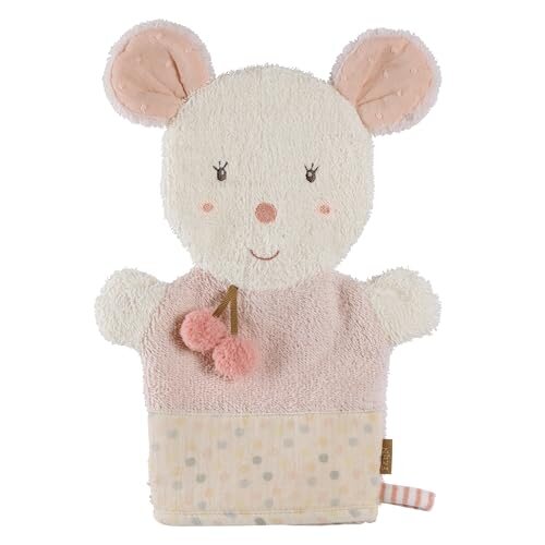 Fehn Egér fürdőkesztyű világító hímzéssel