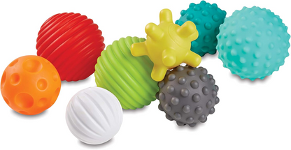 INFANTINO Senso Balls, Blocks & Buddies jucării din silicon 20 de piese