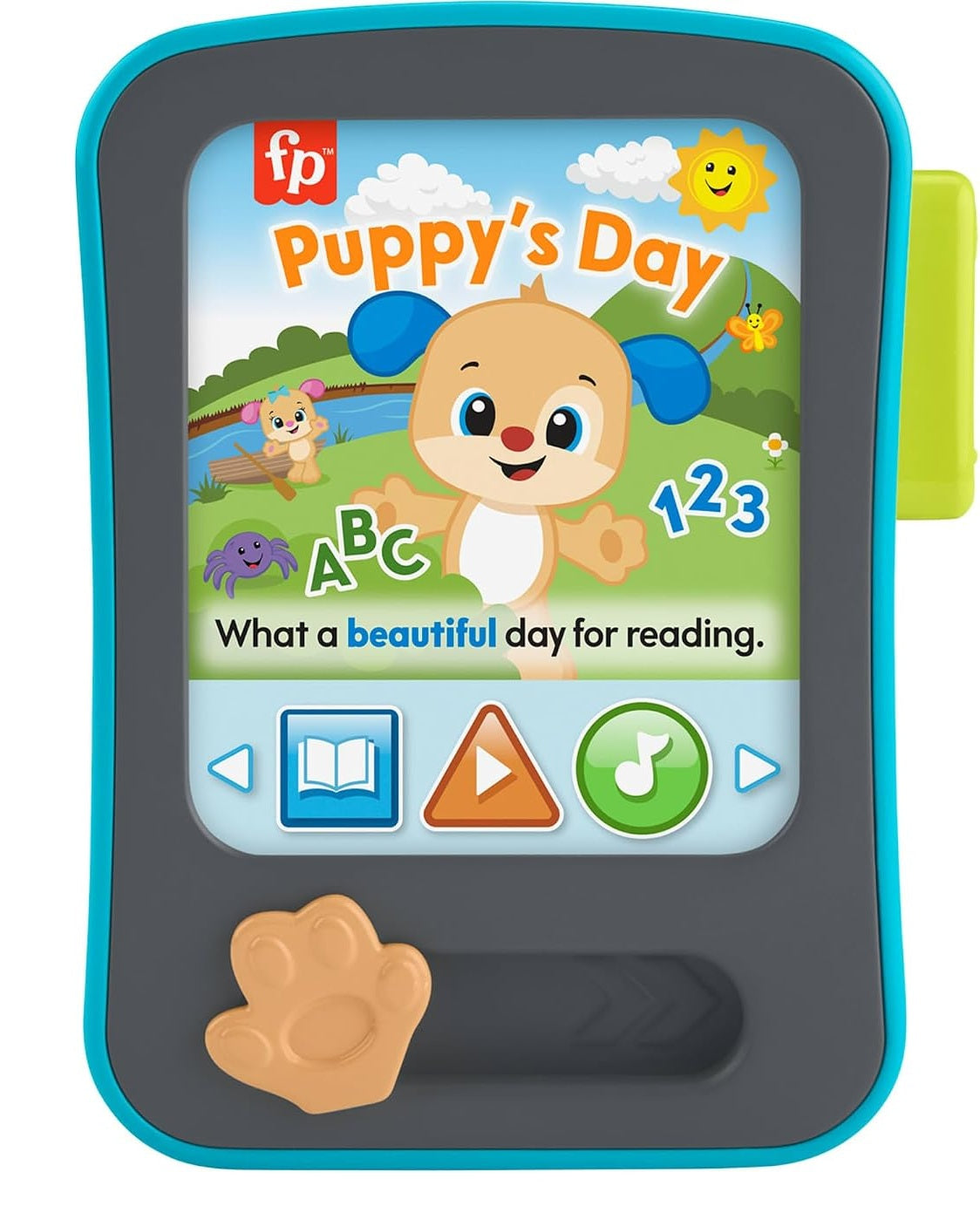 FISHER-PRICE JFK28 cititor de povești Cățelușei Învățăcele în 3 limbi