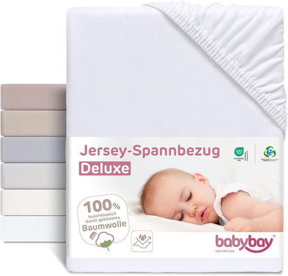 BABYBAY cearșaf cu elastic și membrană 89x50 cm